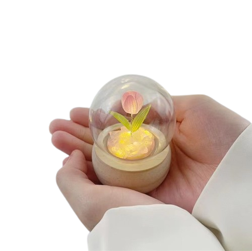 DIY Mini Tulip Lamp Kit Set Gift