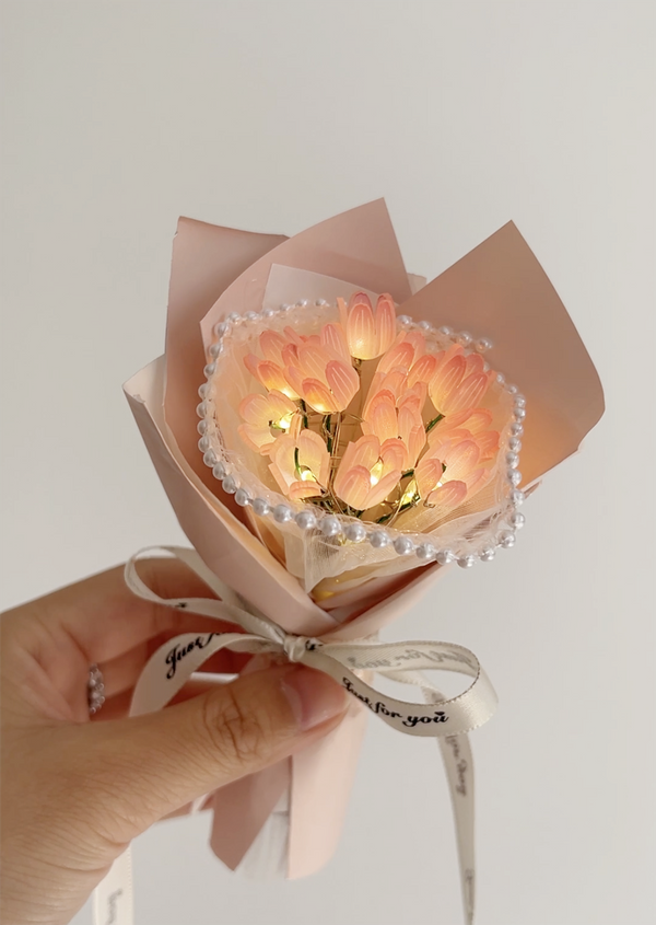 DIY Mini Tulip Bouquet Kit Set